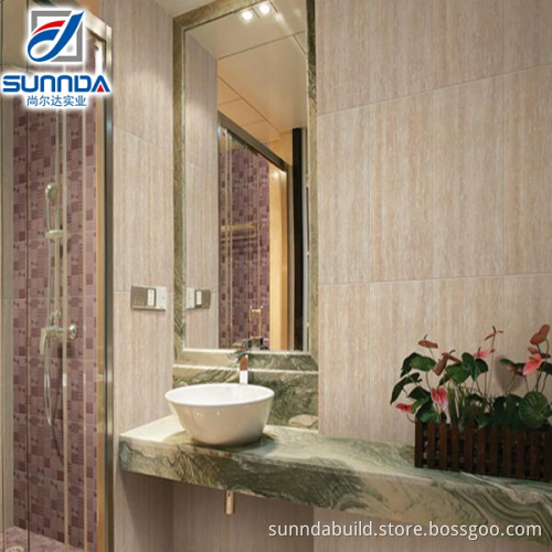 china cheap price A grade polished finish travertine tiles for flooring